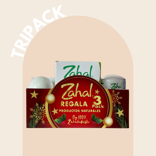 TRIO Pack Navideño Jabon arbol de té + Piedra 60 g + Roll on unisex 30 ml